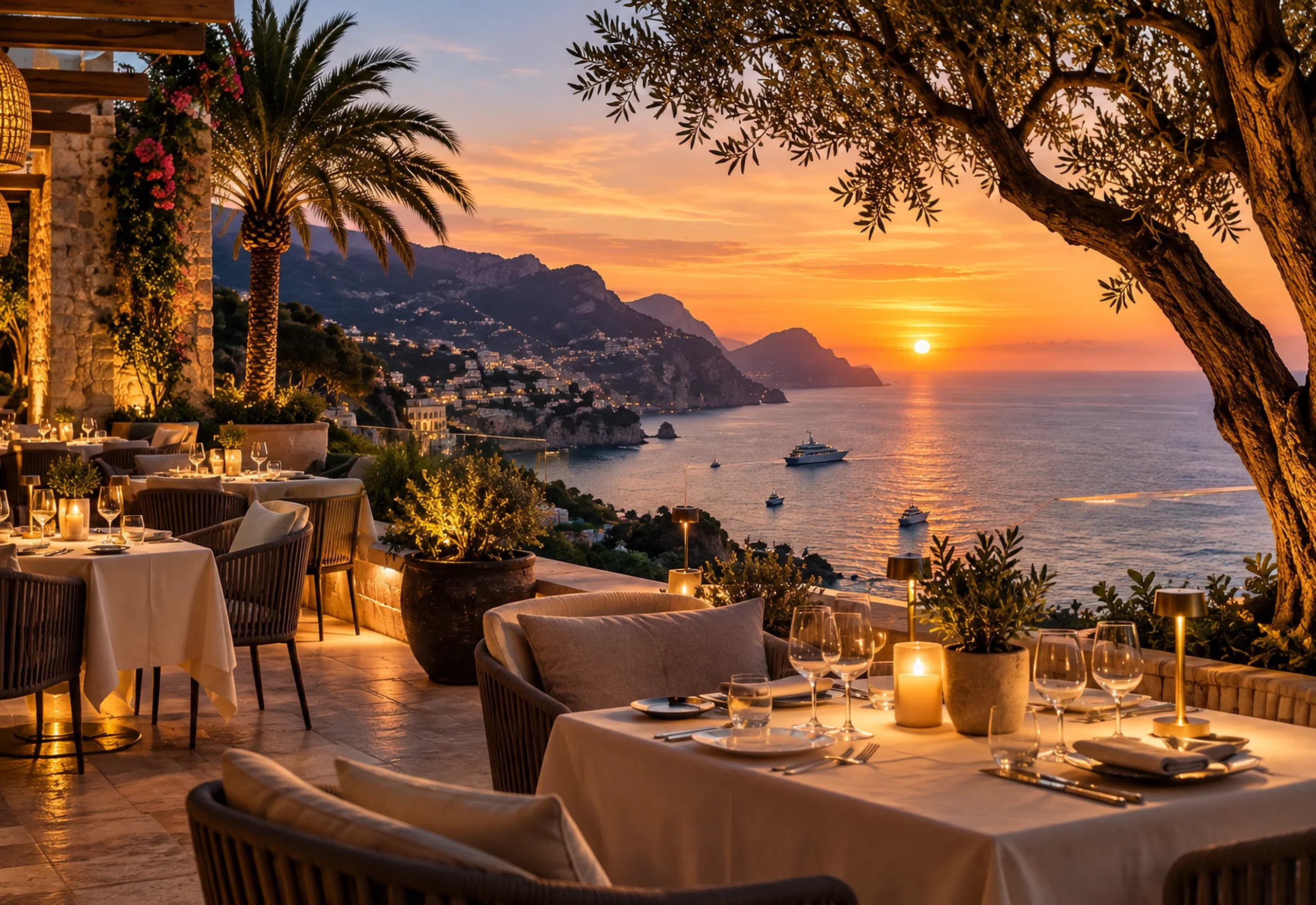 Amalfi Coast Island Pantry